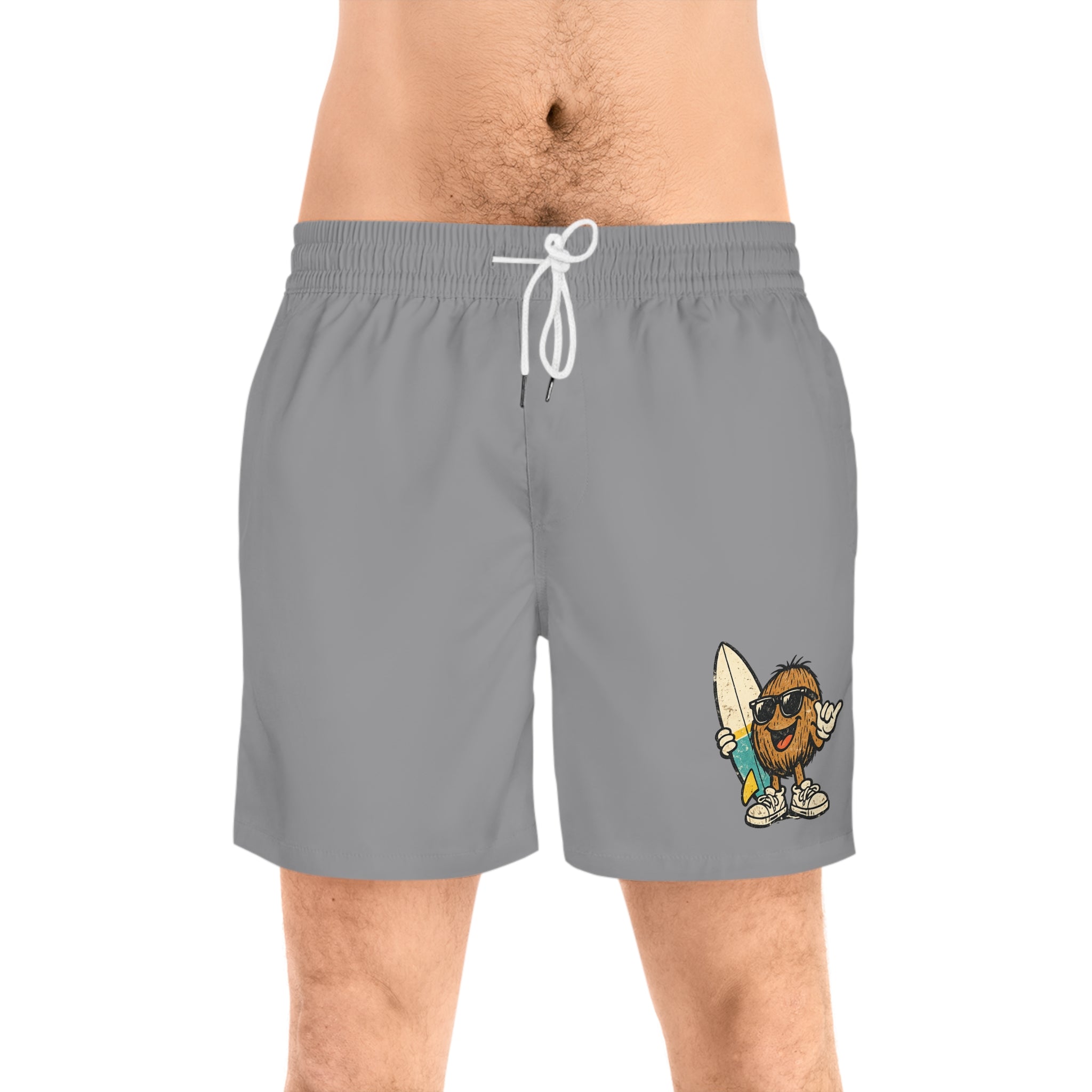 Men's Mid-Length Swim Shorts (AOP)