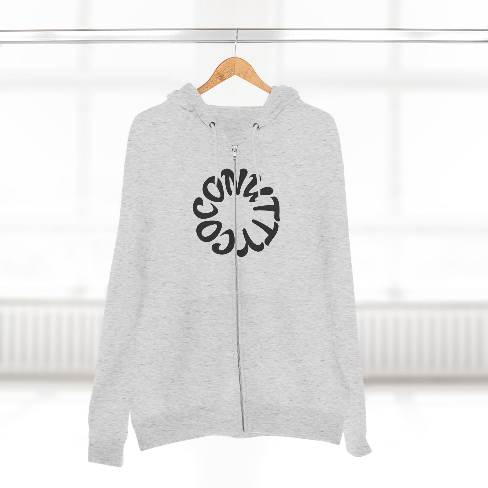 Unisex Zip Hoodie